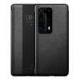 Flap case for Huawei P40, Side View, black