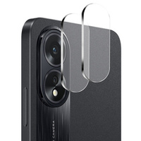 2x ERBORD tempered glass for camera to Oppo A98 5G, transparent