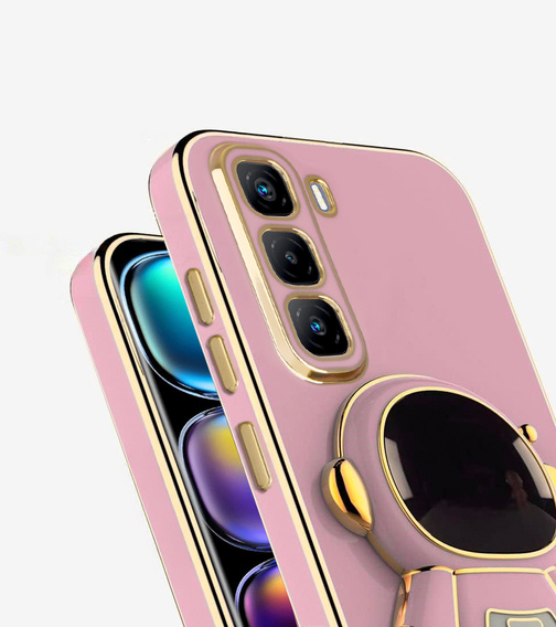 Case for Infinix Hot 50 Pro+ 4G, Astronaut, purple