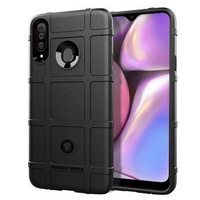 Case for Samsung Galaxy A20S, Rugged Shield, black