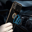 Case for Xiaomi Poco M4 Pro 4G, Electro Ring, black