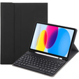 Case + keyboard iPad 10.9 2022 10 Gen, Pen Slot, black