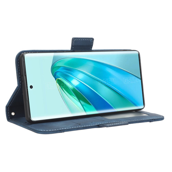 Flip case for Honor Magic 5 Lite 5G, Card Slot, dark blue