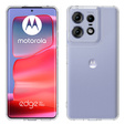 Case for Motorola Edge 50 Pro 5G, Fusion Hybrid, transparent
