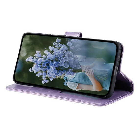 Flip case for Samsung Galaxy A55 5G, Mandala Flower, green