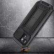 Case for iPhone 15 Plus, R-JUST CamShield Slide, armoured, black