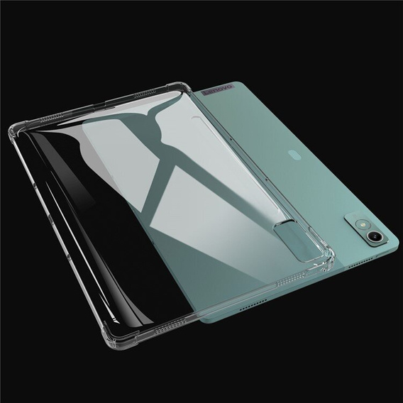 Case for Lenovo Tab P12, Silicone, transparent