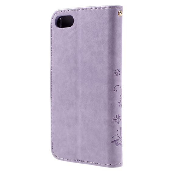 Flip case for iPhone 7/8/SE 2020/SE 2022, Butterfly, purple