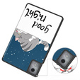 Case for Lenovo Tab K11 Plus, Smartcase, cat