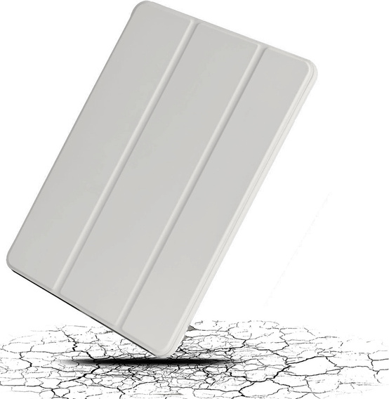 Case for iPad 10.9 2022 10 Gen, Smart Pencil, with space for stylus, grey