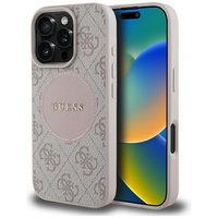 Guess 4G Circle with Classic Logo Case, for MagSafe for iPhone 16 Pro Max