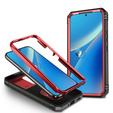 Case for Samsung Galaxy A54 5G, CamShield Slide, red / black