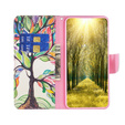 Flip case for Xiaomi Redmi 12 4G, Wallet, tree of life, white