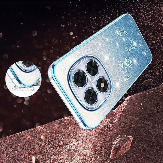 Glitter Flower case for Xiaomi Redmi Note 15 5G / Poco M8 5G