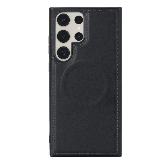 Flap case for Samsung Galaxy S23 Ultra, Wallet, for MagSafe, black