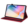 Case for Samsung Galaxy Tab S6 Lite, Classic, with space for stylus, red