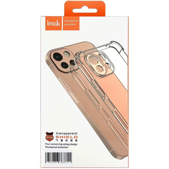 IMAK case for HTC Desire 22 Pro 5G, Dropproof, transparent