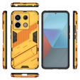 Case for Xiaomi Redmi Note 13 Pro 5G, Military kickstand, orange