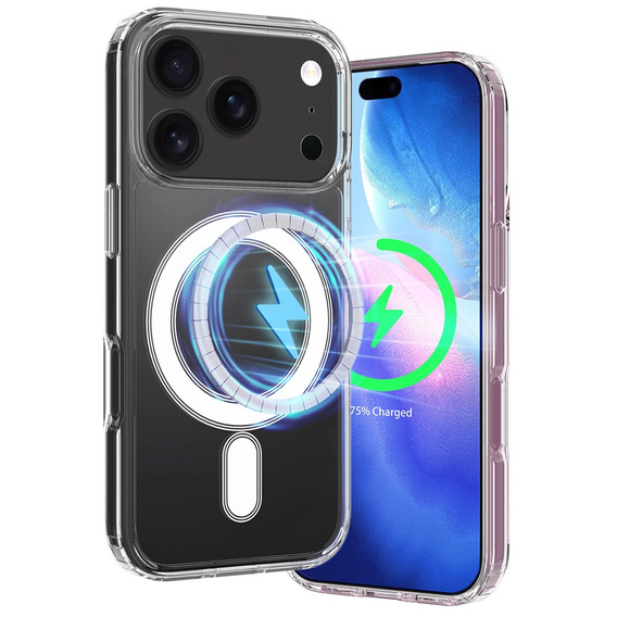 Magnetic case TPU + Acrylic for iPhone 17 Pro Max