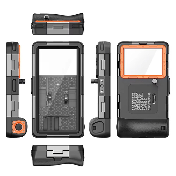 Shellbox 2nd gen waterproof case for smartphones 4.7 - 6.7 inches