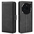 Flip case for Nothing Phone 3a Pro, Leather Wallet, black