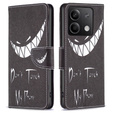 Flip case for Xiaomi Redmi Note 13 5G, Wallet, Don't Touch My Phone black