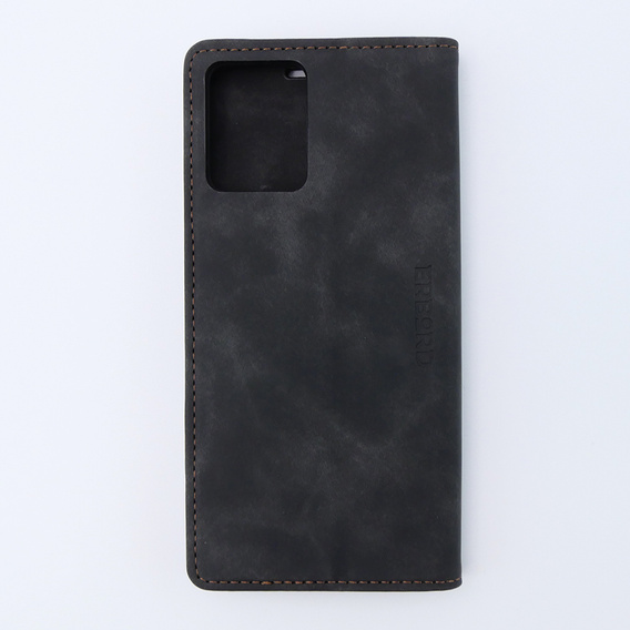Case for Motorola Moto G53, ERBORD Vintage, wallet with flap, black