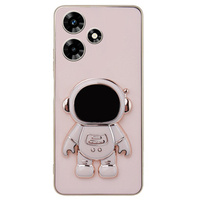 Case for Infinix Hot 30 4G, Astronaut, pink