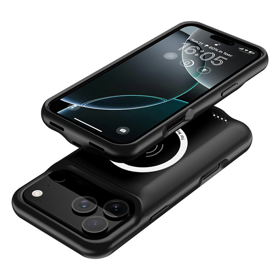 iPhone 17 Pro Max Powerbank 6000mAh MagSafe battery case