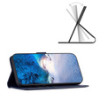 Flip case for Samsung Galaxy A35 5G, BINFEN Wallet, blue
