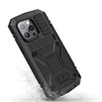 Case for iPhone 14 Pro Max, R-JUST, armoured, black
