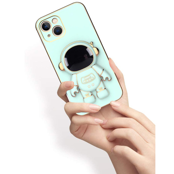 Case for iPhone 13 Mini, Astronaut, mint