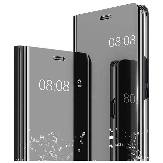 Case for Samsung Galaxy A72 5G, Clear View, black