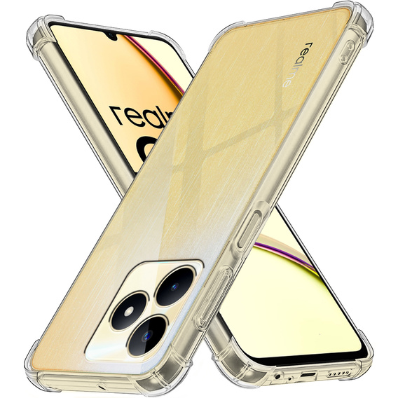 Case for Realme C53 4G, Dropproof, transparent