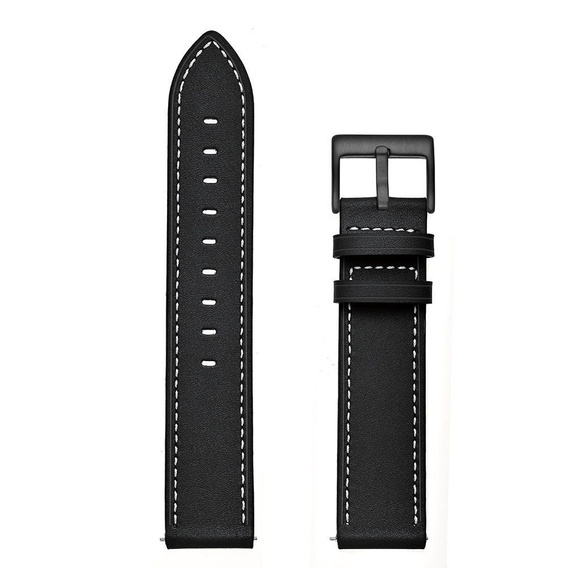 Leather Belt FOR Samsung Gear S2 / Gear Sport - Black