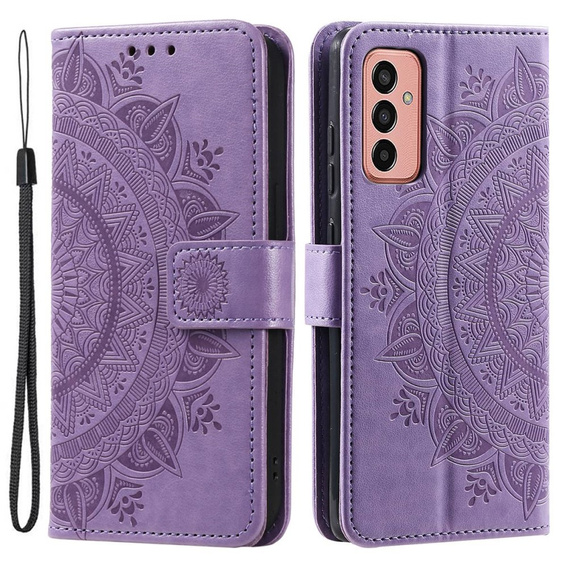 Flip case for Samsung Galaxy A14 4G/5G, Mandala, purple