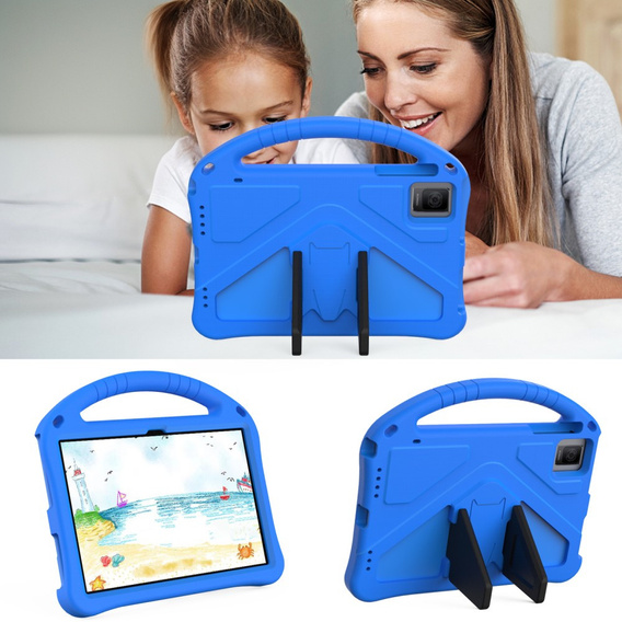 Children's case for T Tablet 5G, with handle, blue