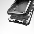 Case for Samsung Galaxy S23 Ultra, R-JUST, armoured, silver