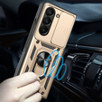 Case for Samsung Galaxy Z Fold5 5G, CamShield Slide, gold