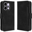 Flap case for Oppo Reno 14, Card Slot, wallet, black