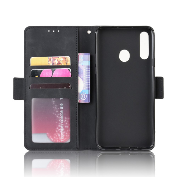 Flip case for Samsung Galaxy A20s, Card Slot, black