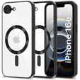 Case for iPhone 16E, Electro MagSafe, black + Screen Glass