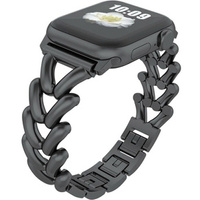 Bracelet for Apple Watch 1/2/3/4/5/6/7/8/SE/ULTRA 42/44/45/49MM, Black.