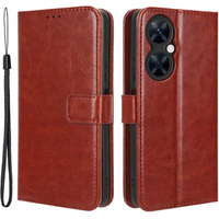 Flip case for Huawei Nova 11i, Crazy Horse Wallet, brown