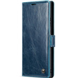 CASEME flip case for Samsung Galaxy Note 20 Ultra, Waxy Textublue, blue