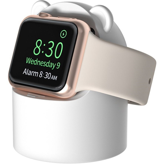 Charging Dock USB for Apple Watch 4/5/6/7/8/SE/Ultra - White