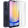 2x Tempered Glass for Samsung Galaxy A25 5G, ERBORD 9H Hard Glass for phone screen