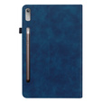 Case for Lenovo Tab P11 Pro Gen 2, Wallet Pen Slot, blue