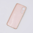 Case for Oppo A78 4G, Glamour CamShield, pink rose gold