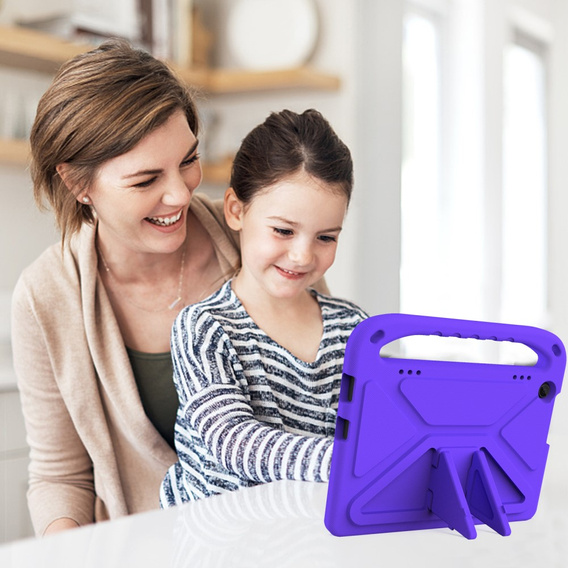 Children's Case for Lenovo Tab M10 10.1 Gen 3, Children's Case with Holder, purple